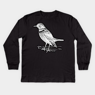 Cozy bird Kids Long Sleeve T-Shirt